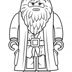 Lego Rubeus Hagrid Minifigure