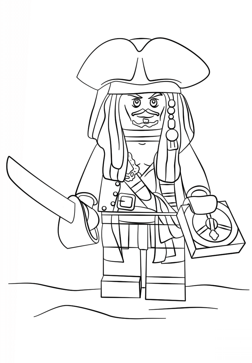 Klocki Lego Jack Sparrow