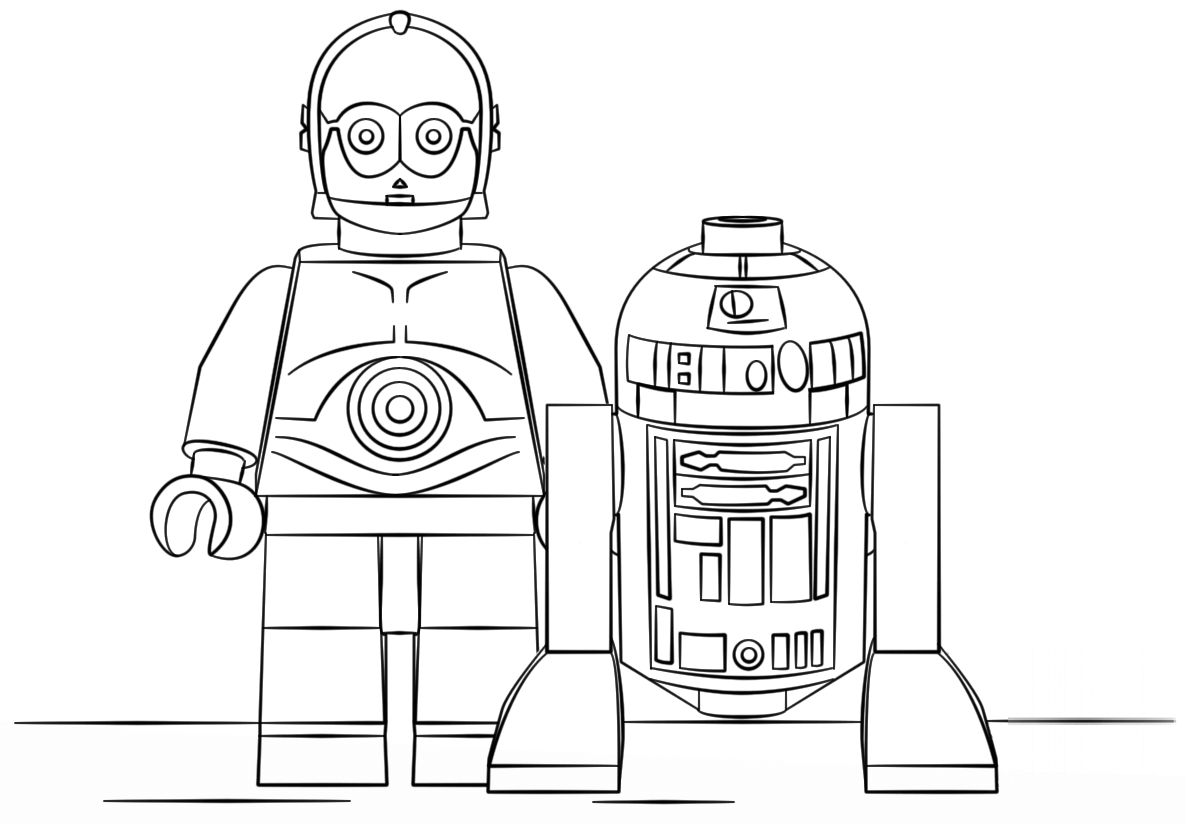 Klocki Lego R2D2 i C3PO