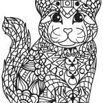 Zentangle Cat