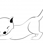 Stretching Kitty