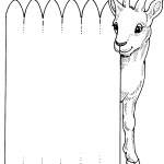 Miły kozioł Billy wygląda zza...