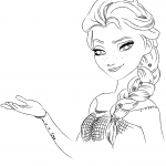 Elsa from The Frozen