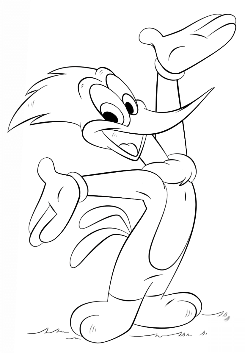 Dzięcioł Woody Woodpecker