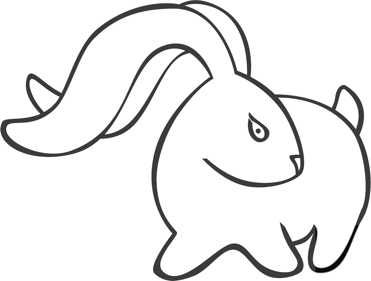 Rabbit with Long Ears