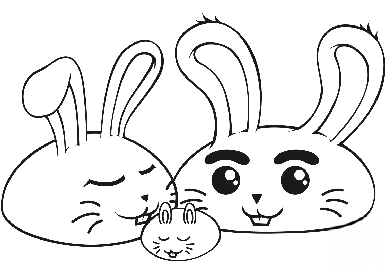 Rabbits Family