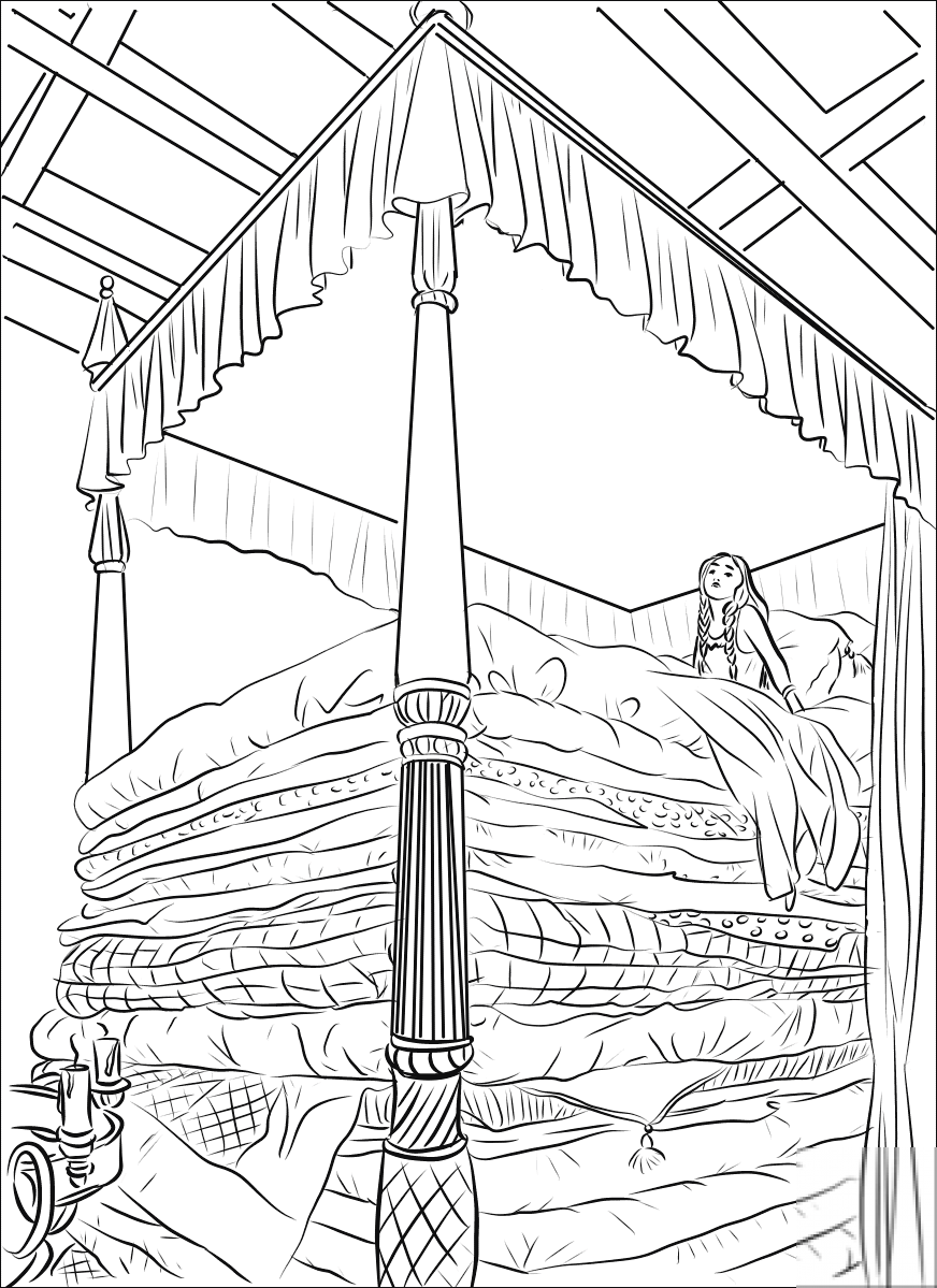 Księżniczka na ziarnku grochu