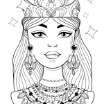 Shining Princess with Necklaces