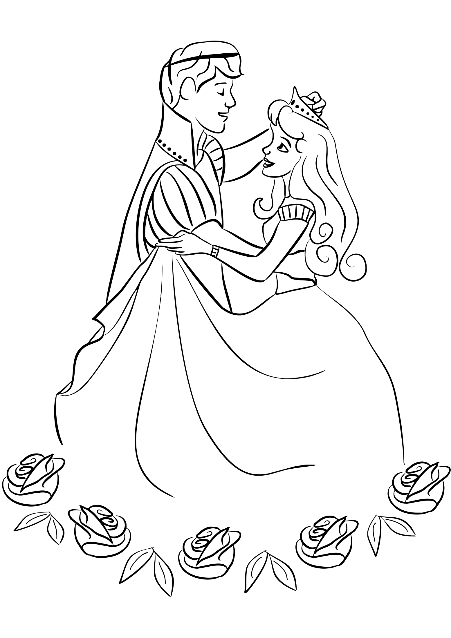 Prince and Princess Dancing