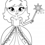 Princess with Magic Stick