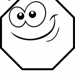 Animowana twarz ośmioboku