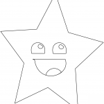 Uśmiechnięta gwiazda