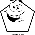 Animowana twarz pięcioboku