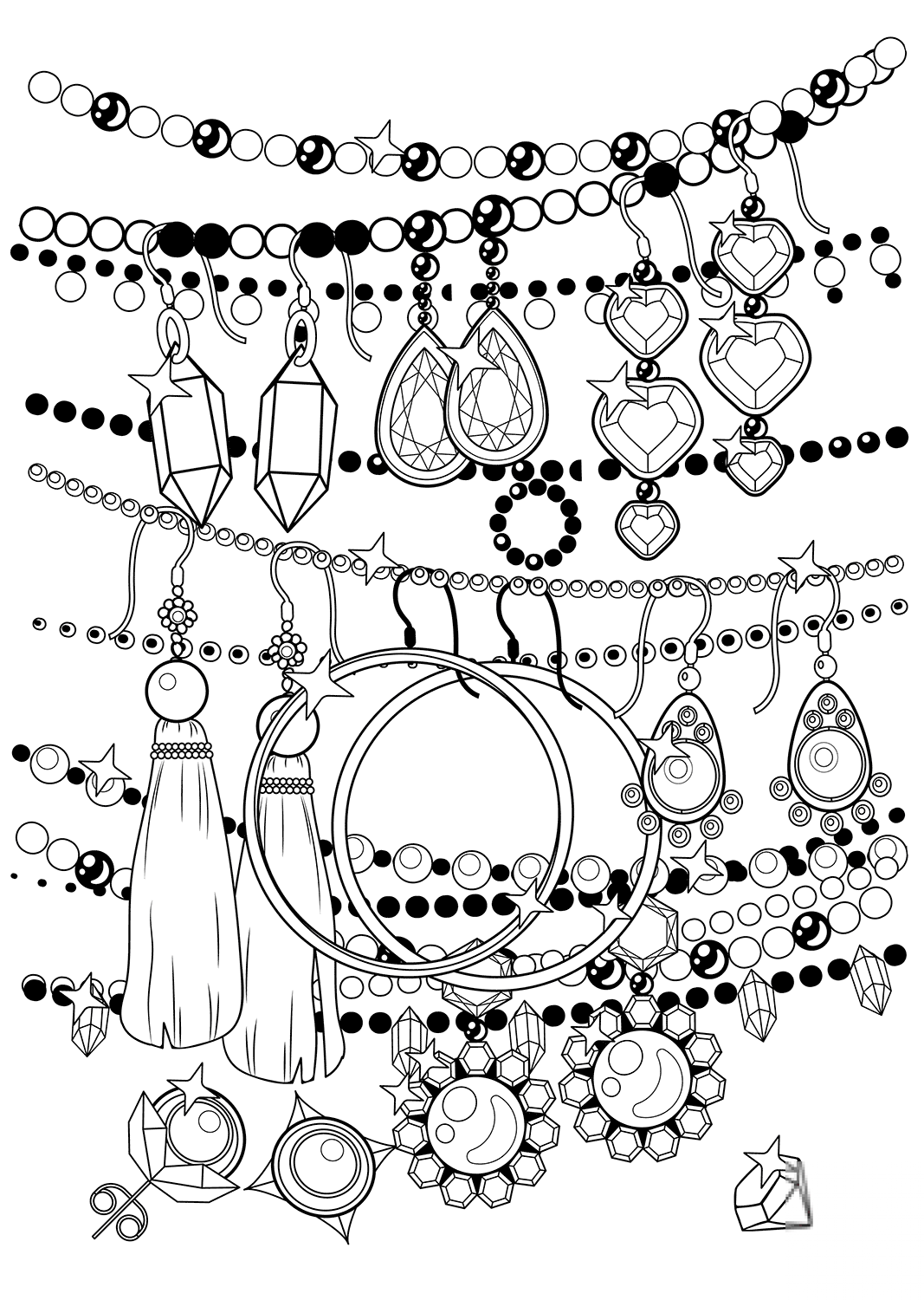 Earrings and Beads