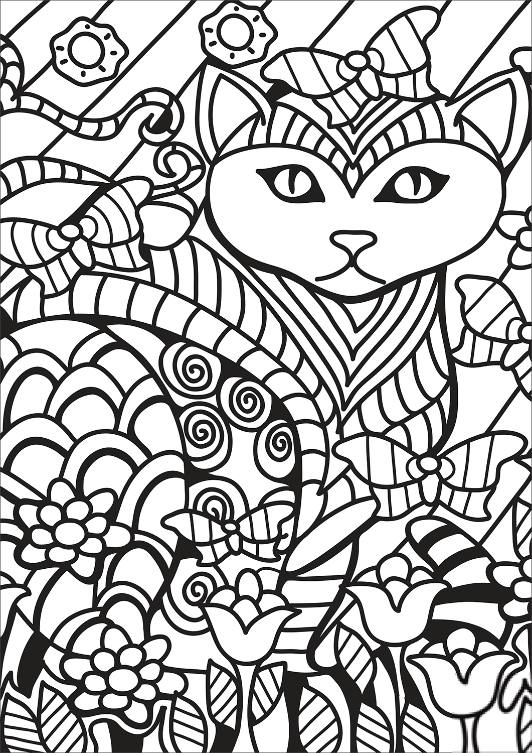 Zendoodle Cat