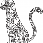Zentangle Cat
