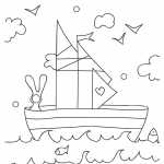 The Boat with Rabbit