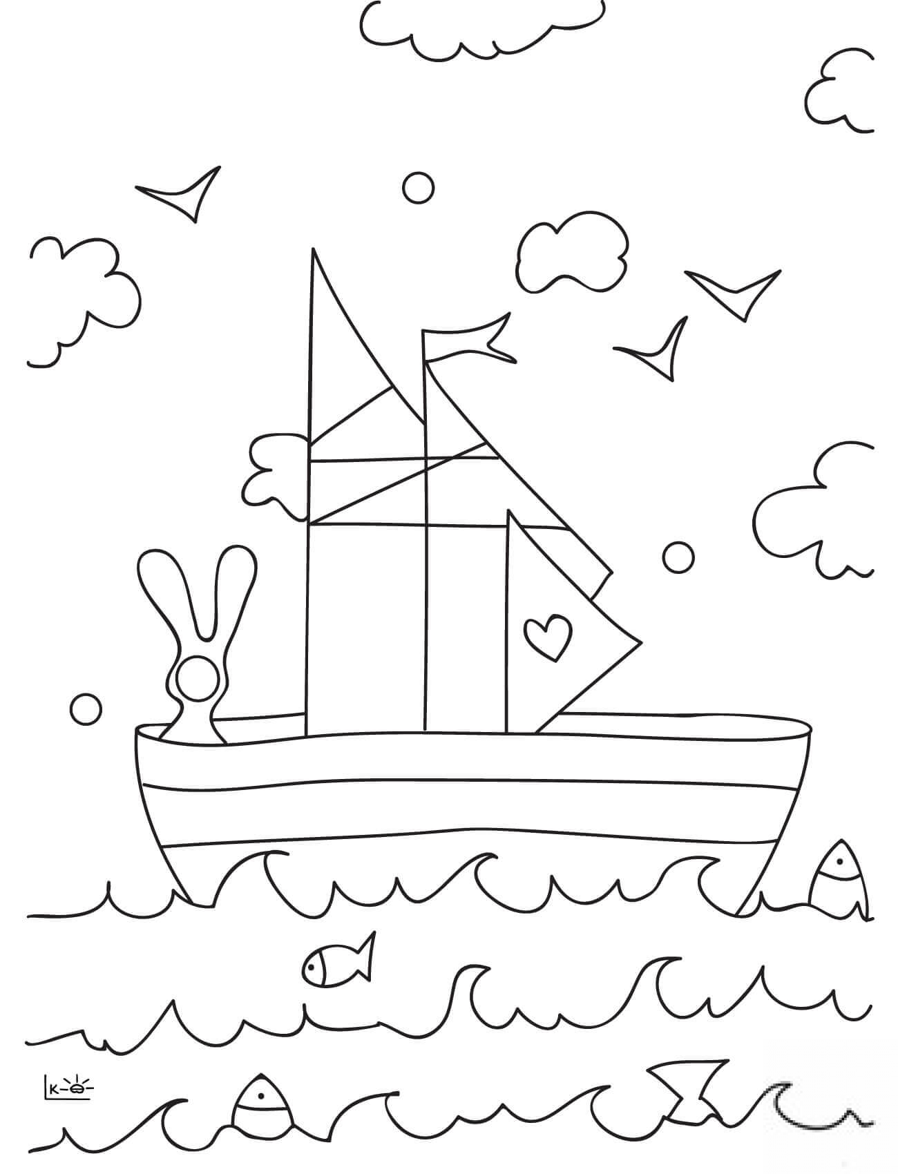 The Boat with Rabbit