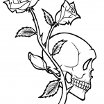 Rose and Skull Tattoo