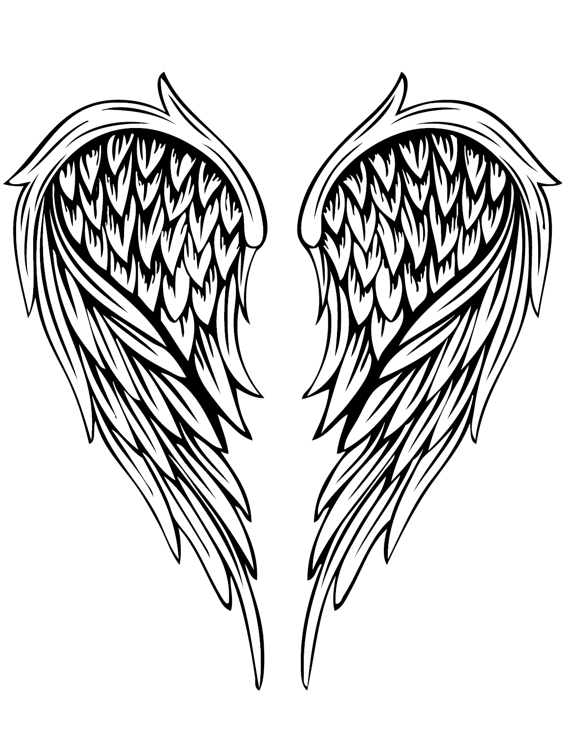 Angel Wings Tattoo
