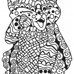 Zentangle Kitten
