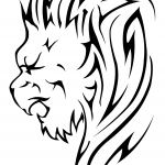 Lion Head Tattoo