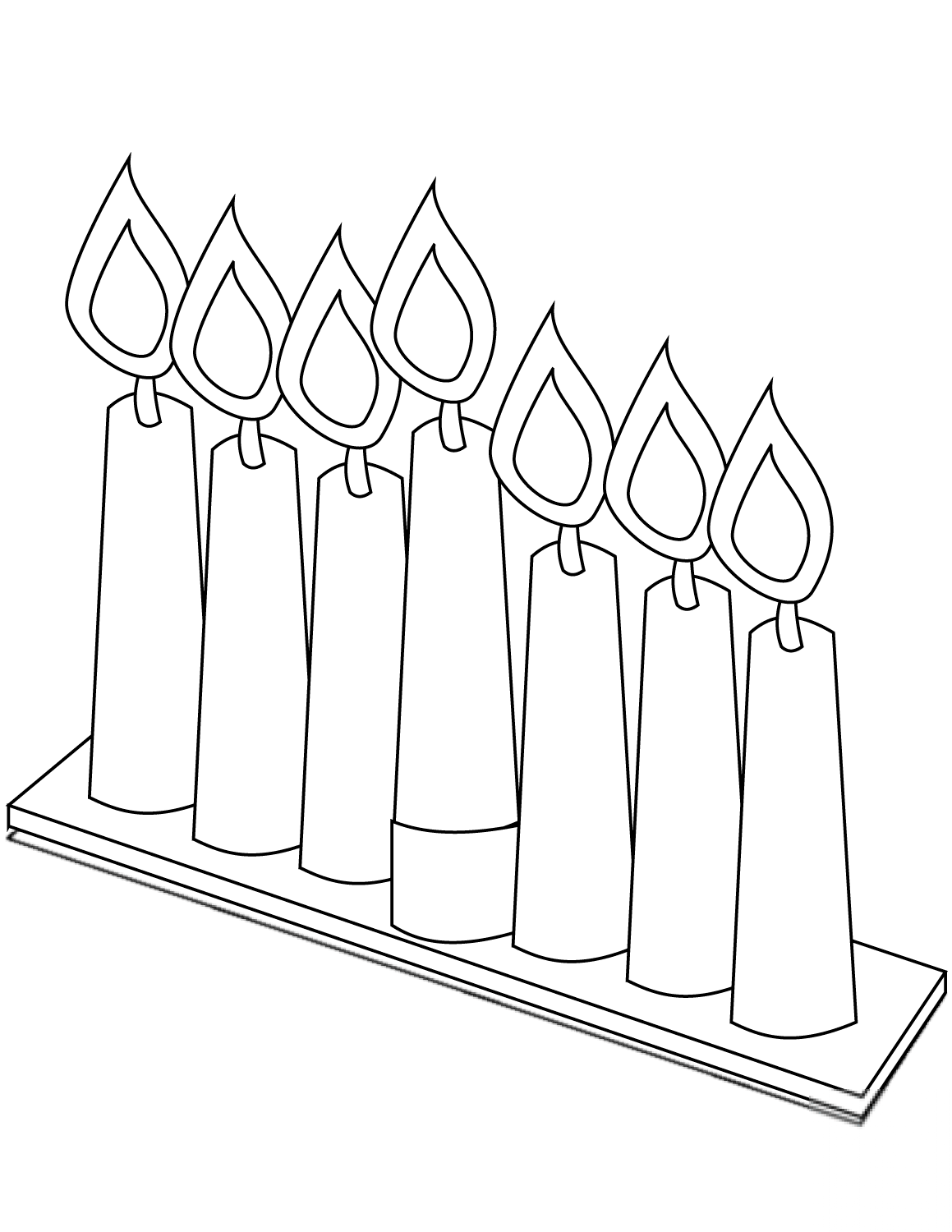 Seven Candles for Kwanzaa