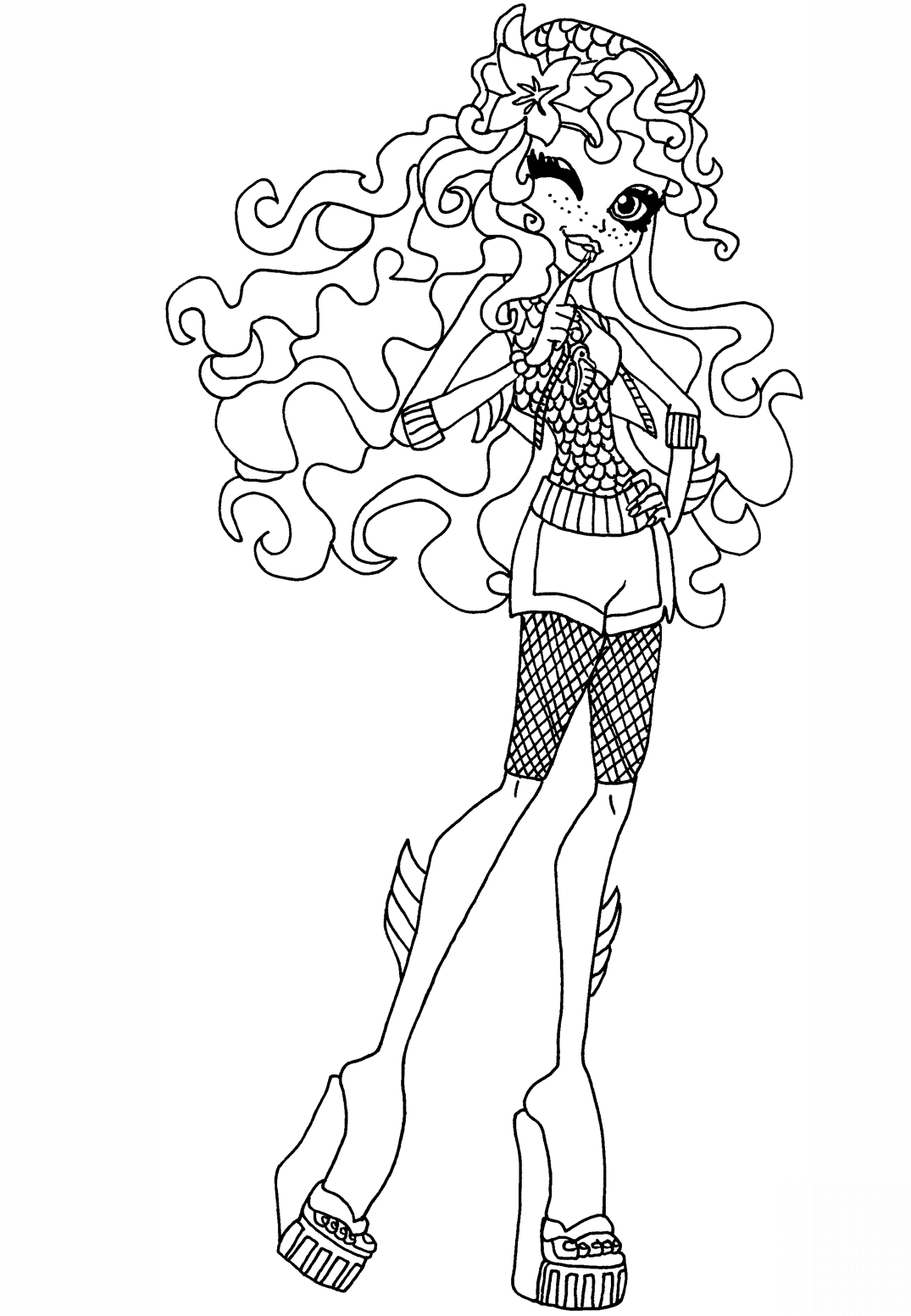 kolorowanka Lagoona Blue