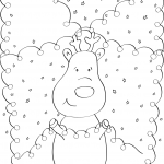 Reindeer with Christmas Lights