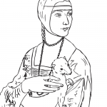 Dama z gronostajem, Leonardo da Vinci