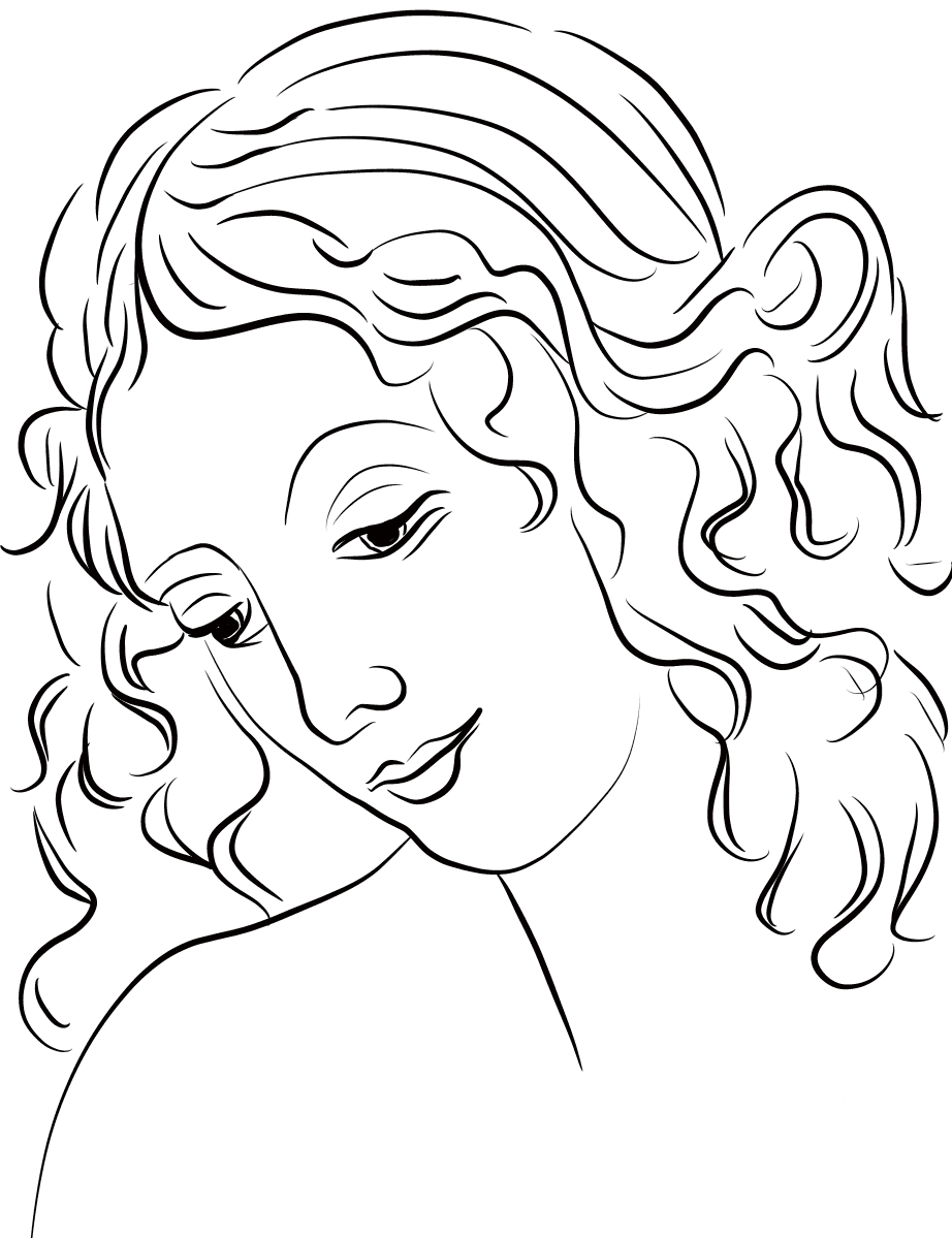 La Scapigliata by Leonardo da Vince