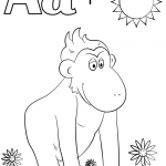 Letter A is for Ape