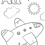 Letter A is for Airplane