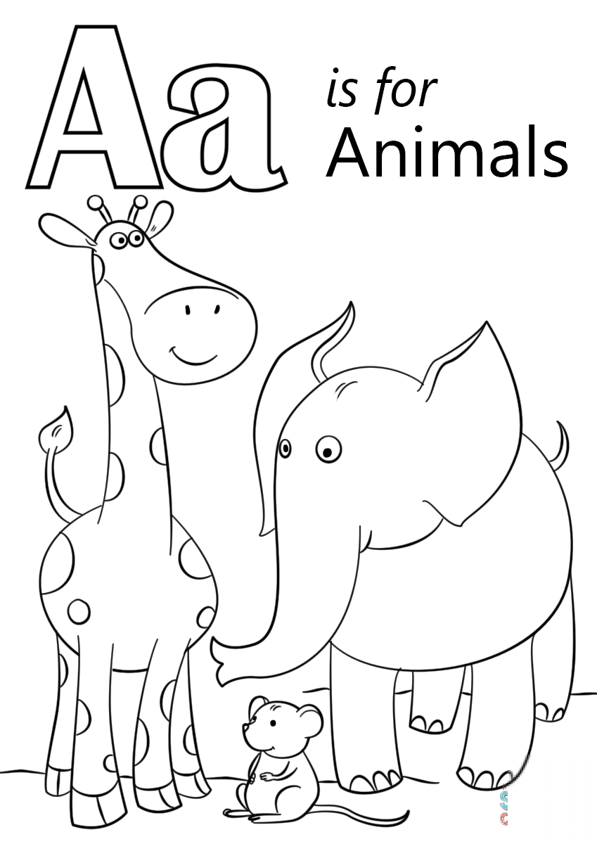 Letter A is for Animals
