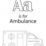 Litera A jak ambulans