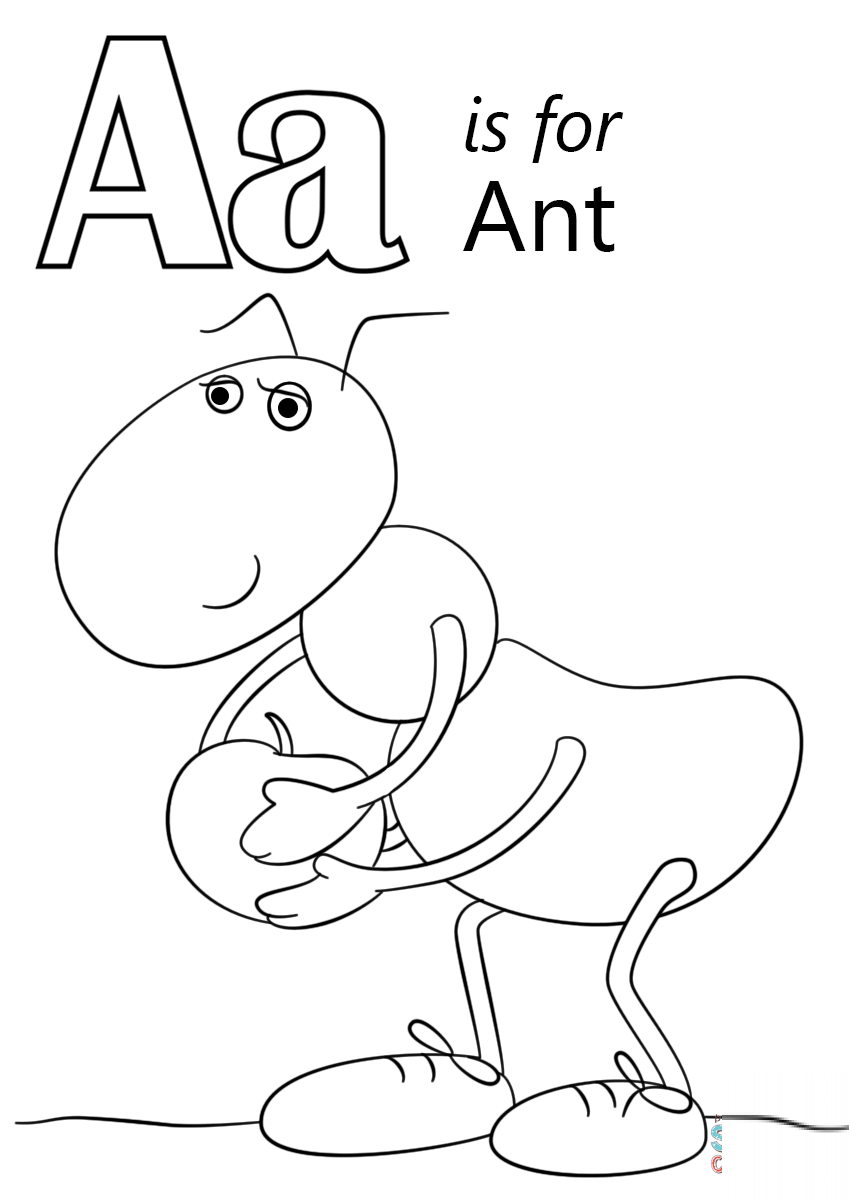 Letter A is for Ant