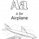 Litera A jak samolot