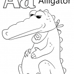 Letter A is for Alligator