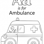 Letter A is for Ambulance