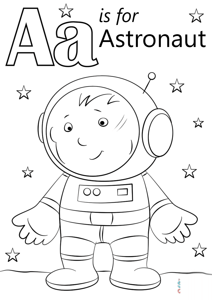 Letter A is for Astronaut