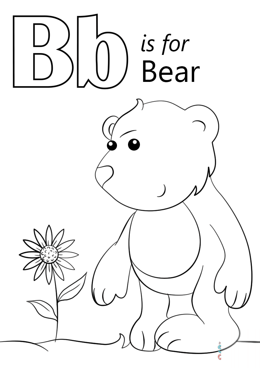 Letter B is for Bear