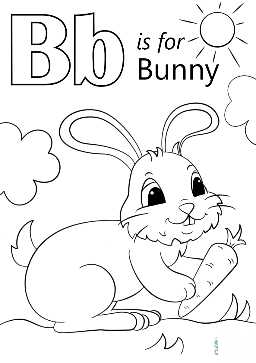 Letter B is for Bunny