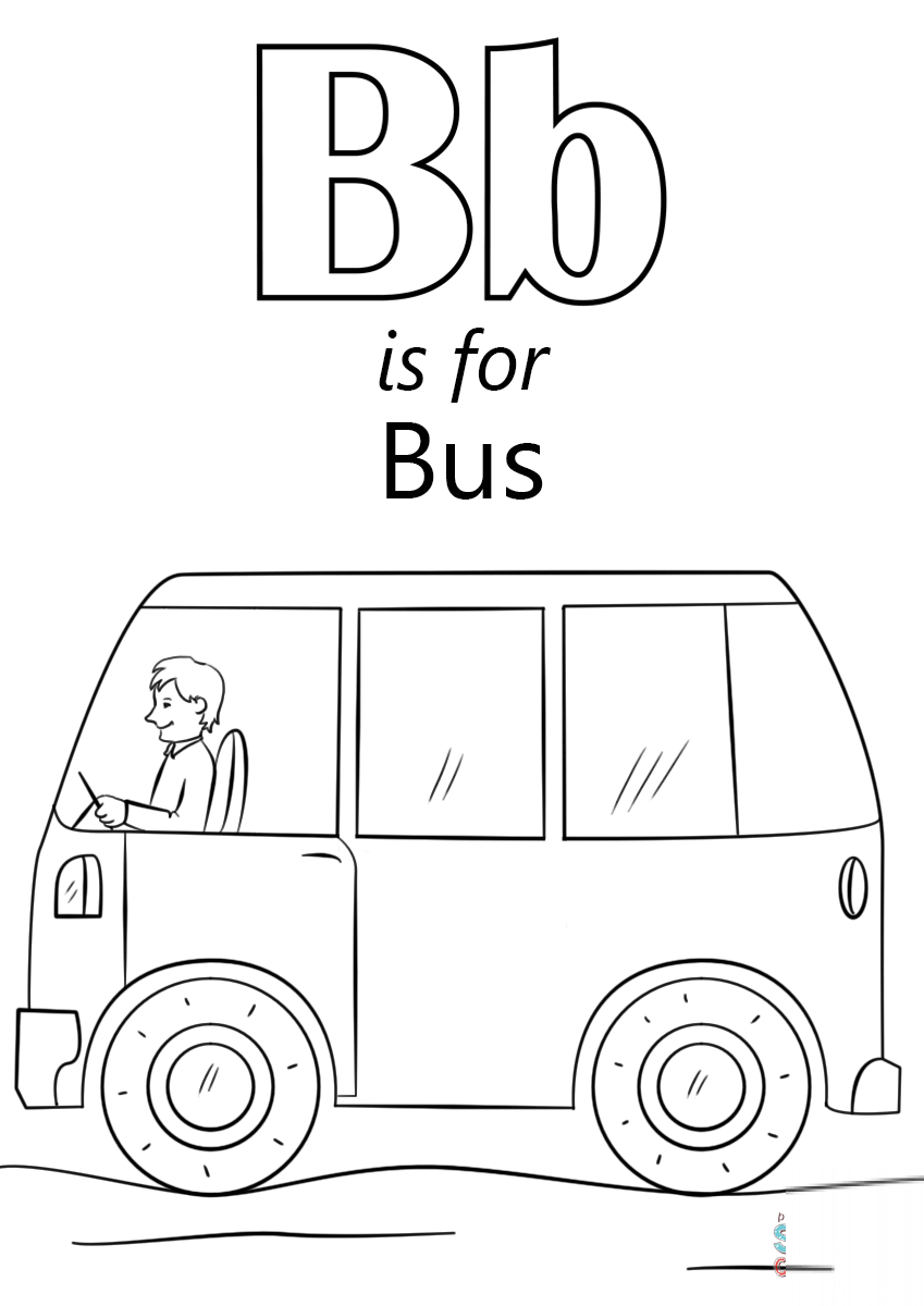 Letter B is for Bus