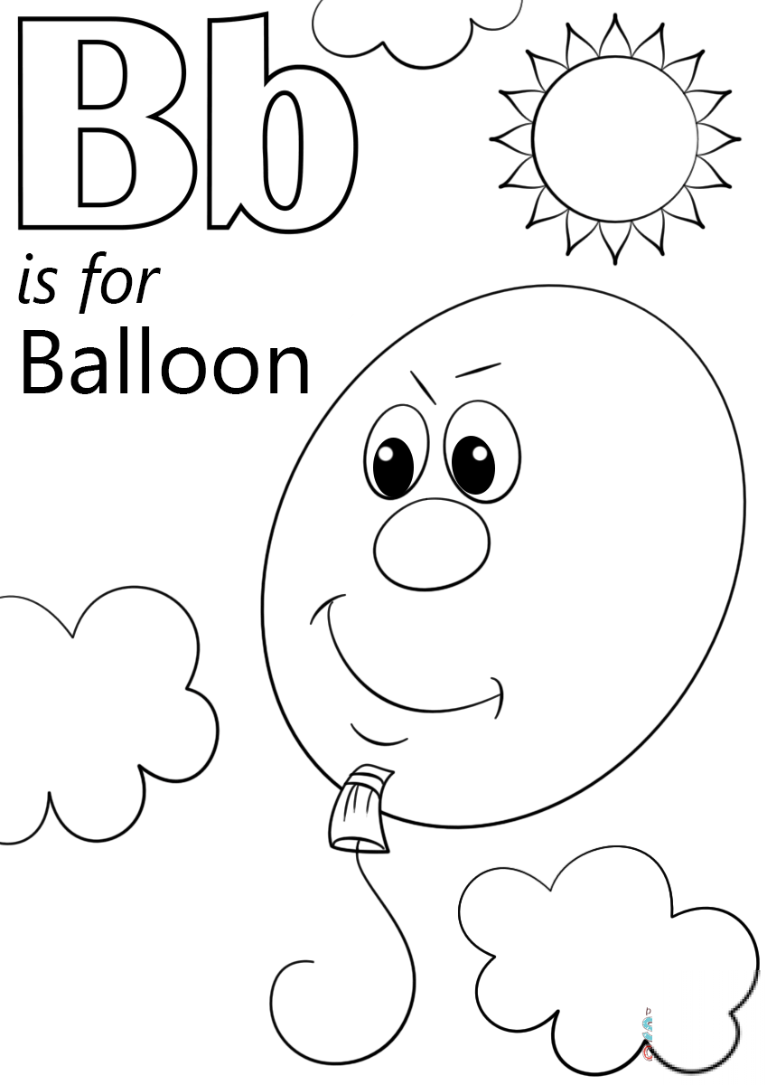 Letter B is for Balloon