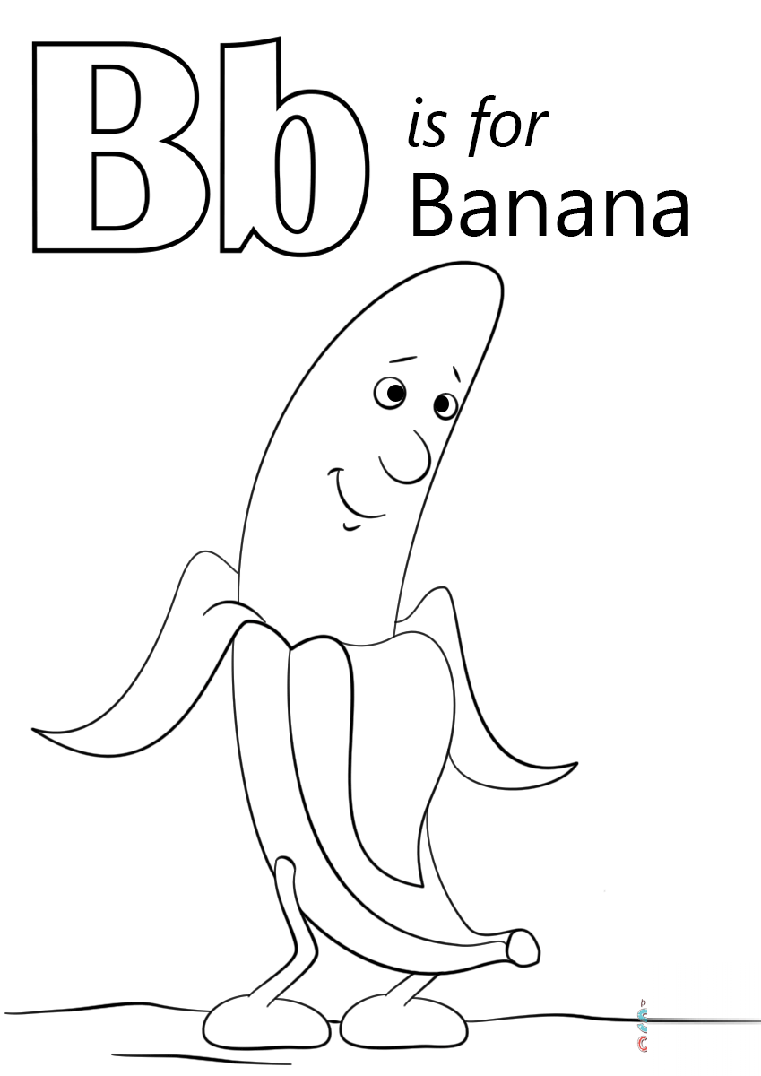 Letter B is for Banana