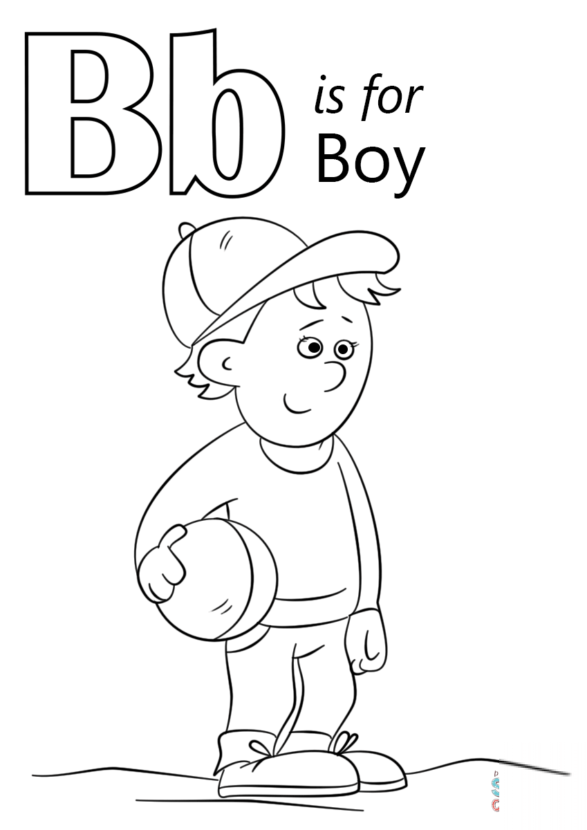 Letter B is for Boy