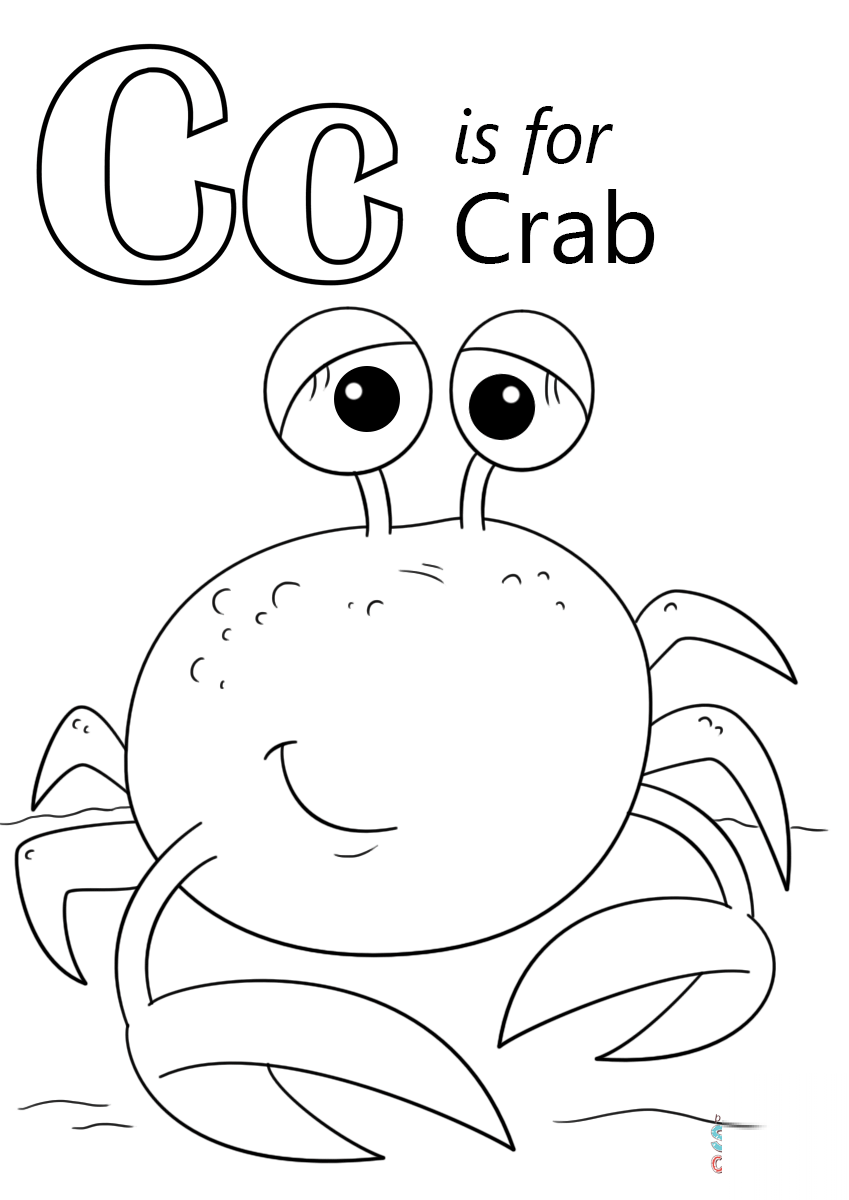 Letter C is for Crab