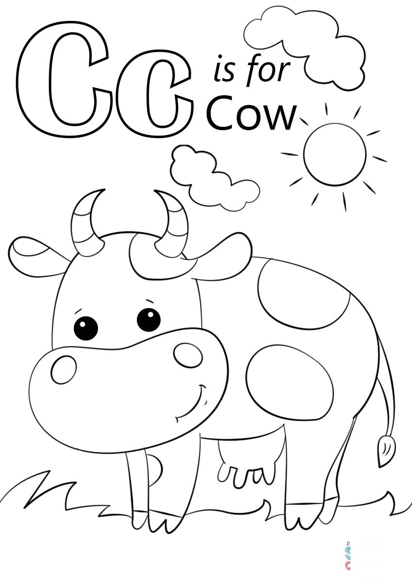 Letter C is for Cow
