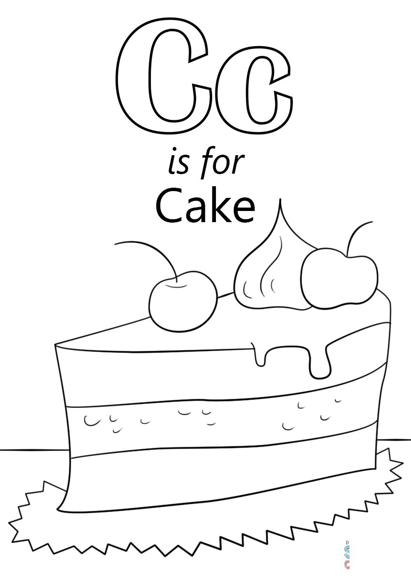 Letter C is for Cake