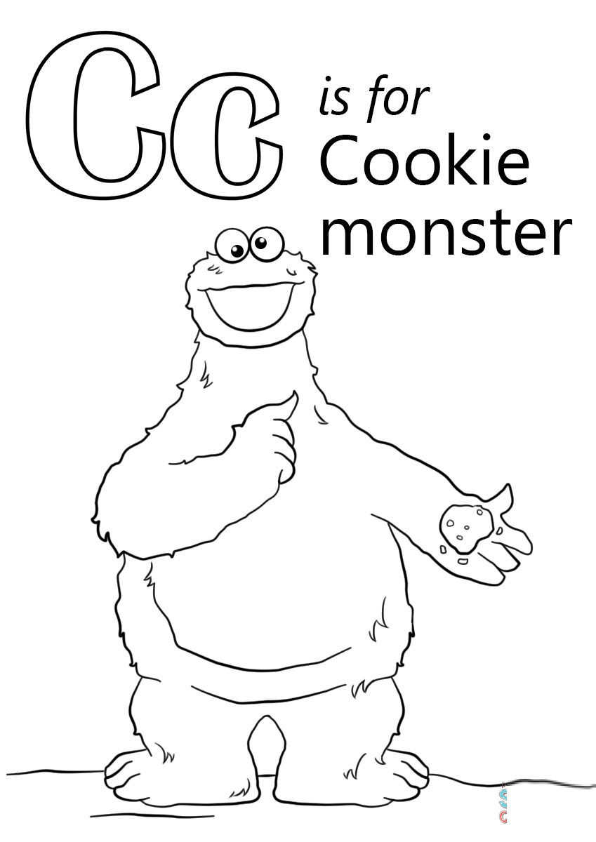 Letter C is for Cookie Monster